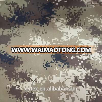 Hot Sale Camouflage Printed 100 Polyester Gabardine Fabric for Military Uniform