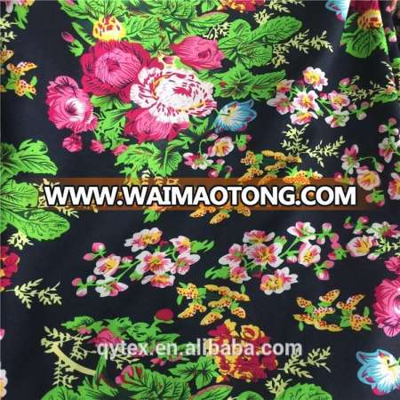 Beautiful Design 100%Polyester Brushed Microfiber Cloth Disperse Printing Fabric for Dress